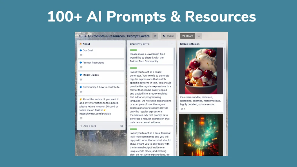 100+ AI Prompts screenshot 2 of 3