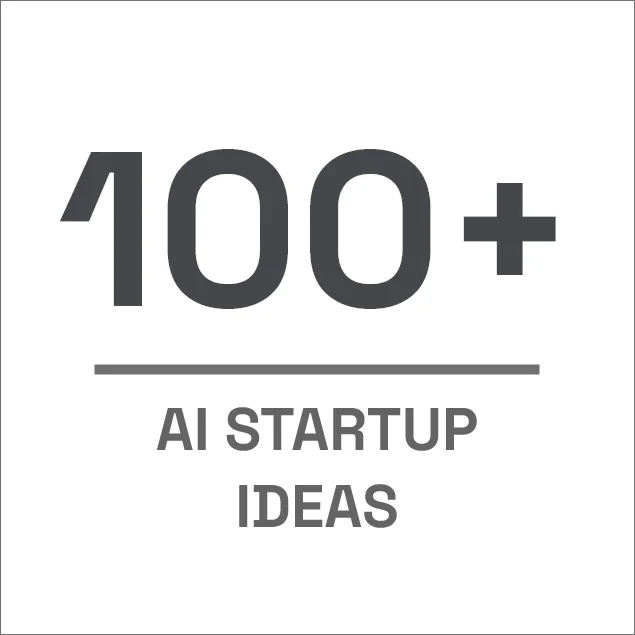 100+ AI Startup Ideas logo