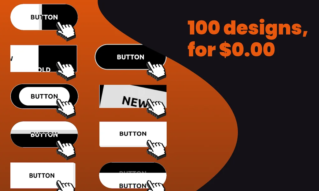 100 CSS Buttons screenshot 3 of 5