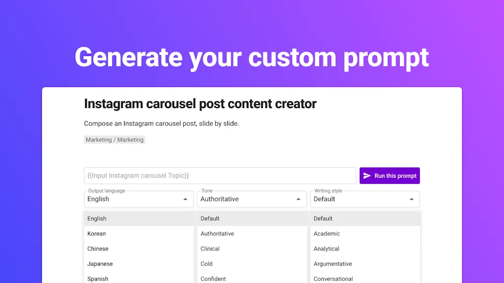 100+ Free ChatGPT Prompt Templates screenshot 4 of 7