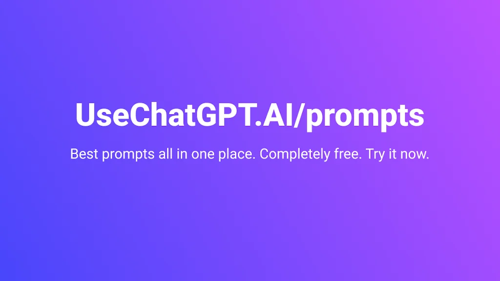 100+ Free ChatGPT Prompt Templates screenshot 7 of 7
