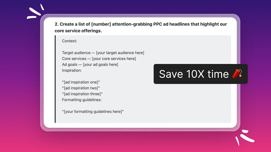 100+ Marketing ChatGPT-4 Prompts screenshot 2 of 4