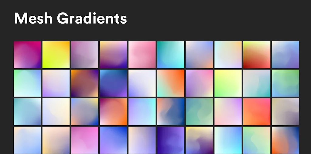 100 Mesh Gradients screenshot 2 of 4