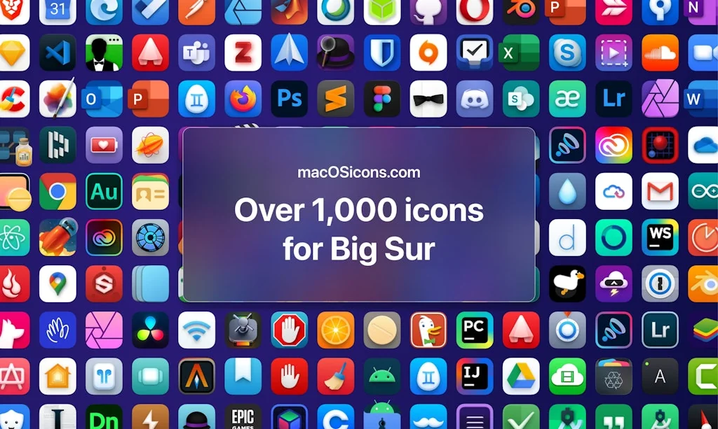 1000+ free macOS Big Sur Icons screenshot 1 of 4