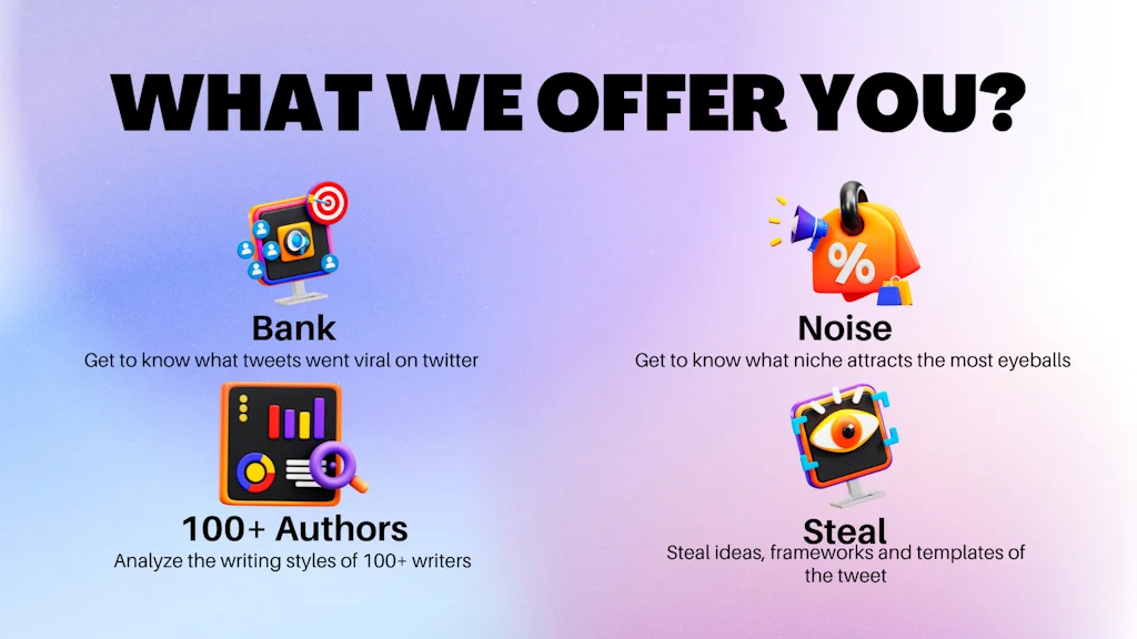 1001+ Tweets Inspiration Bank screenshot 3 of 6