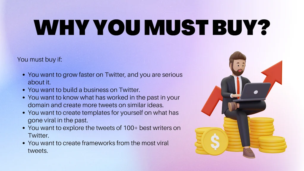 1001+ Tweets Inspiration Bank screenshot 5 of 6