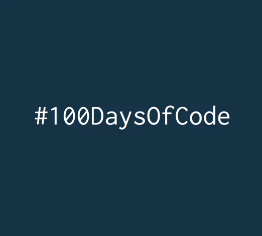 100daysofCode logo