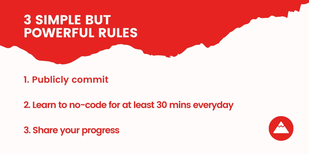 100DaysOfNoCode Challenge screenshot 3 of 4