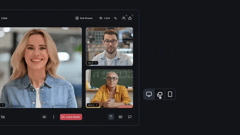 100ms Video SDK screenshot 3 of 8