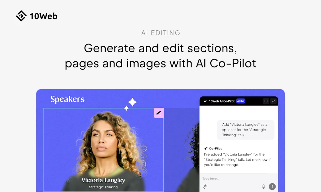 10Web.io screenshot 2 of 3