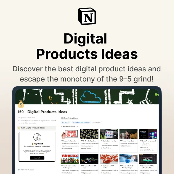 150+ Digital Products Ideas screenshot 4 of 4