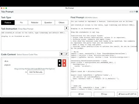 16x Prompt screenshot 1 of 3