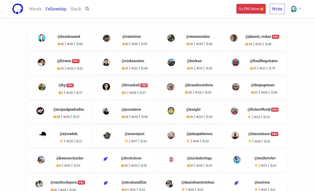 200 Words a Day screenshot 2 of 5