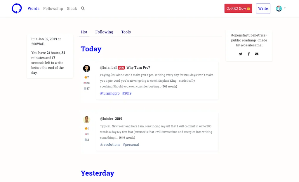 200 Words a Day screenshot 4 of 5