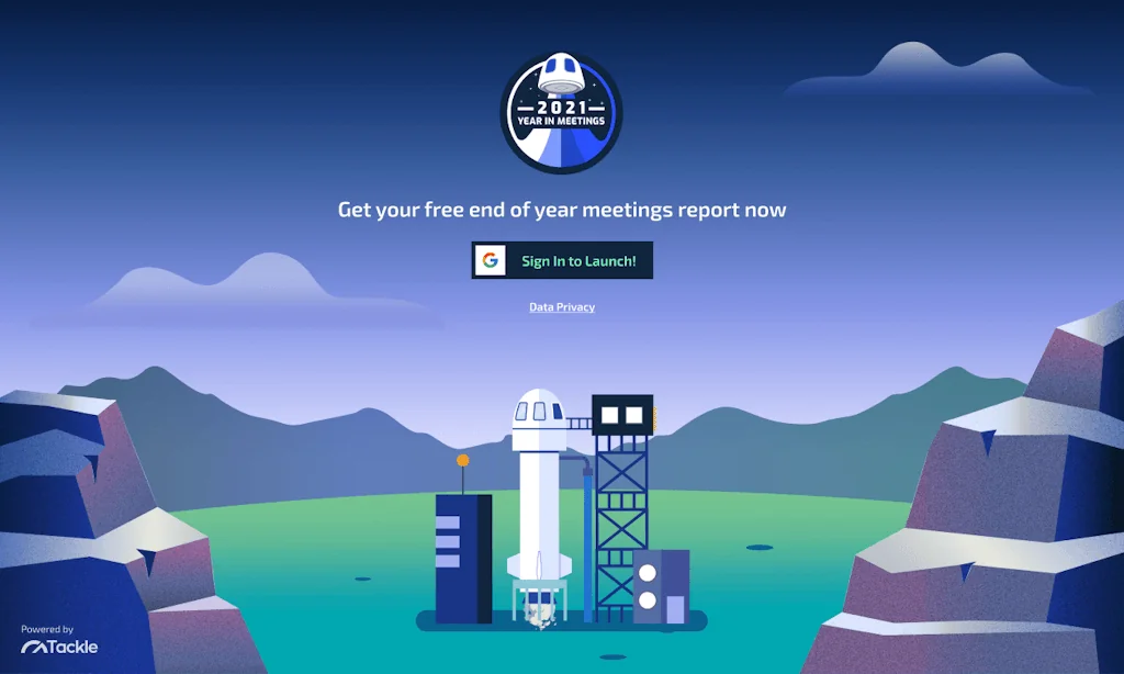 2021 Your Year In Meetings screenshot 2 of 7