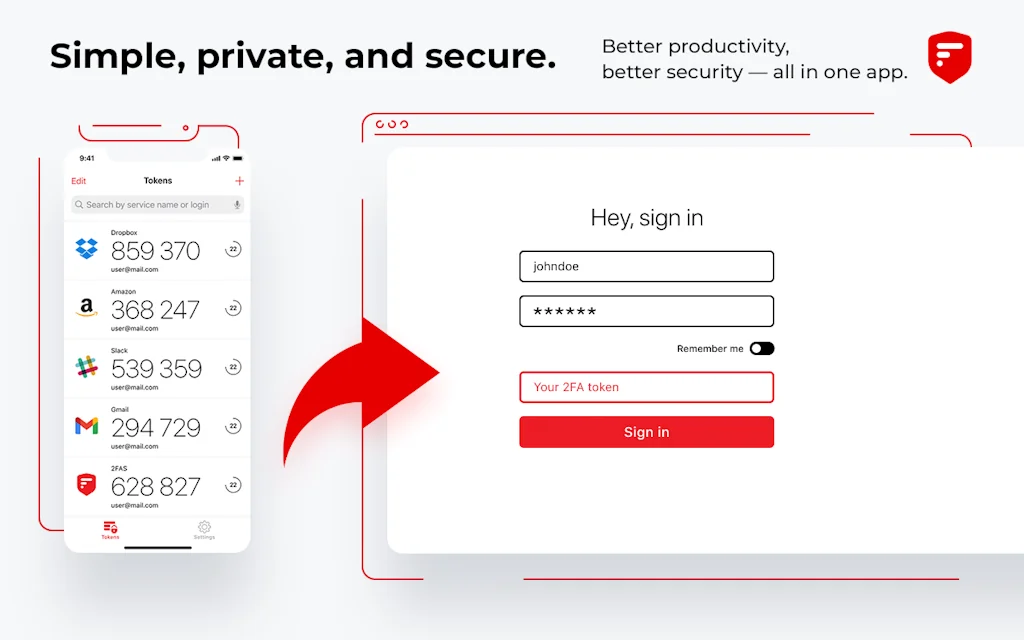 2FAS - 2FA Authentication App screenshot 2 of 6