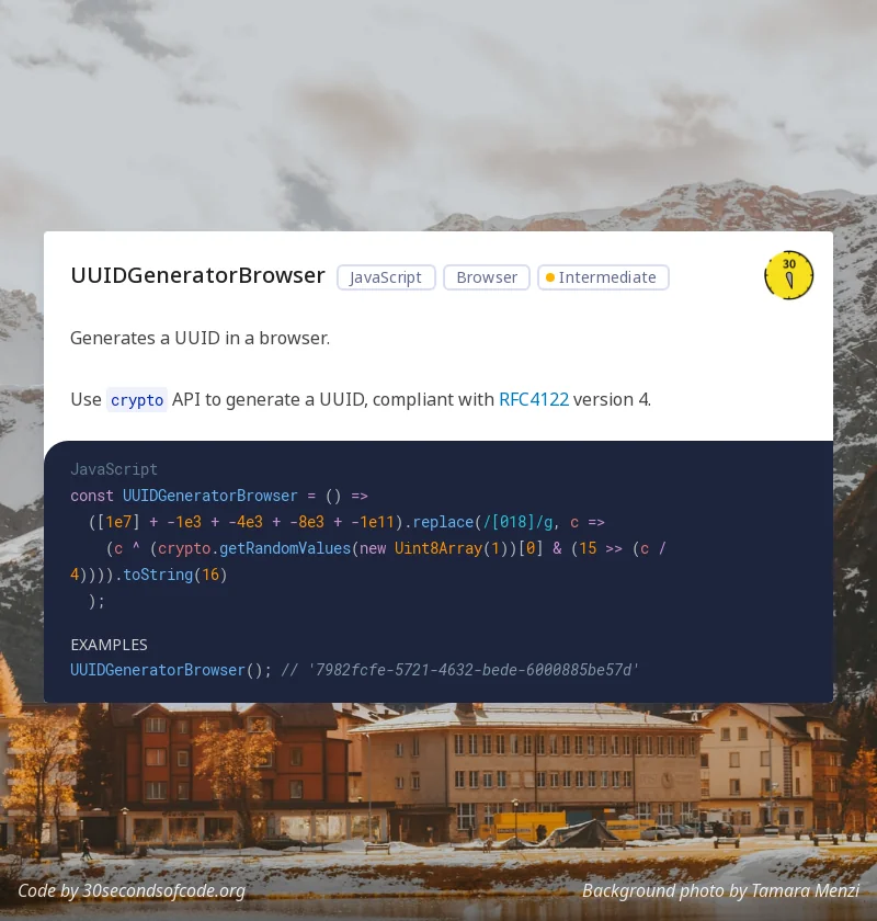 30 seconds of code screenshot 9 of 16
