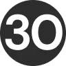 30characters logo