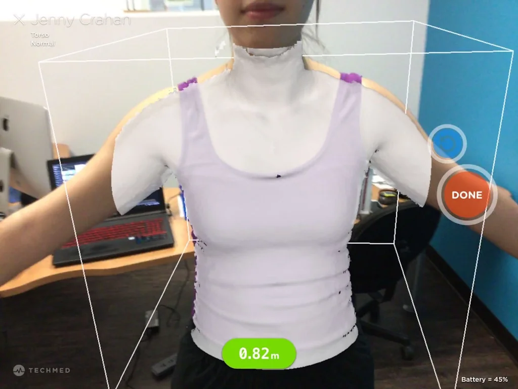 3DsizeME Body Scanner App screenshot 9 of 10