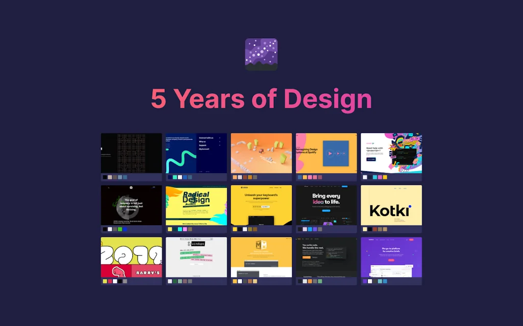 5 Years of Design screenshot 1 of 2
