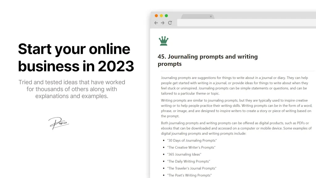 50 Digital Product Ideas screenshot 3 of 3