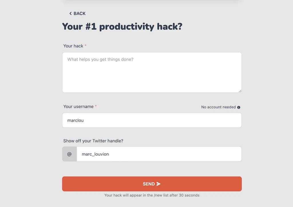 50 Hacks screenshot 3 of 3