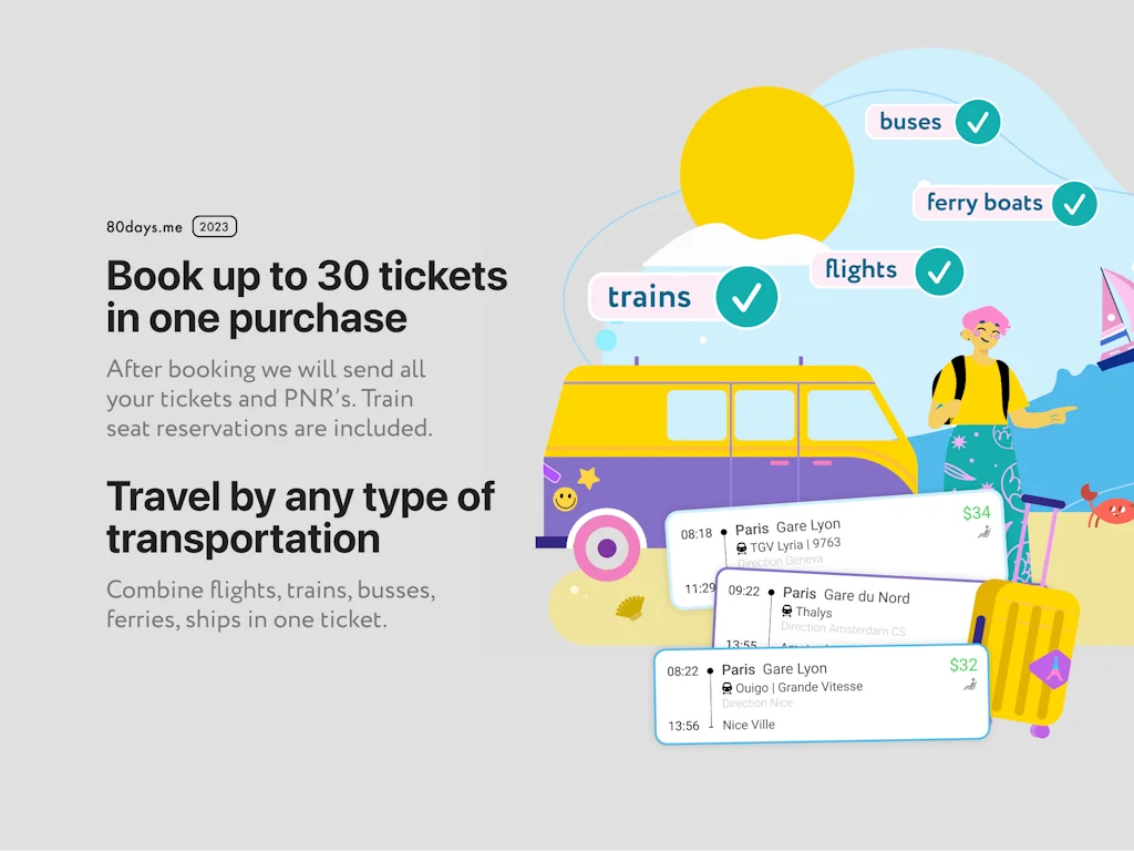 80days.me | Multi-city Travel 2024 screenshot 8 of 10