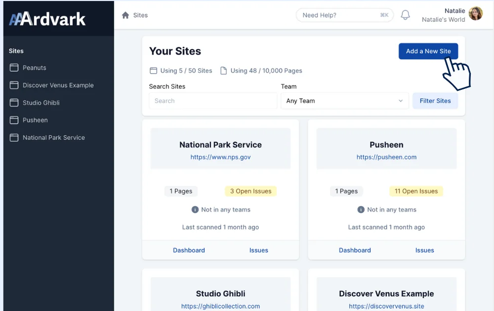 AAArdvark screenshot 1 of 3