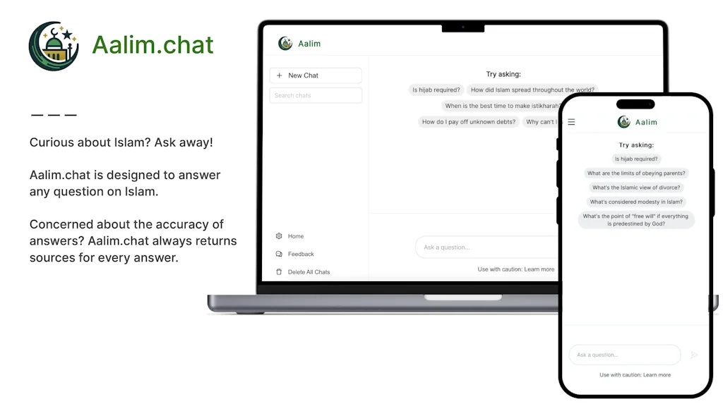 Aalim.chat screenshot 1 of 3