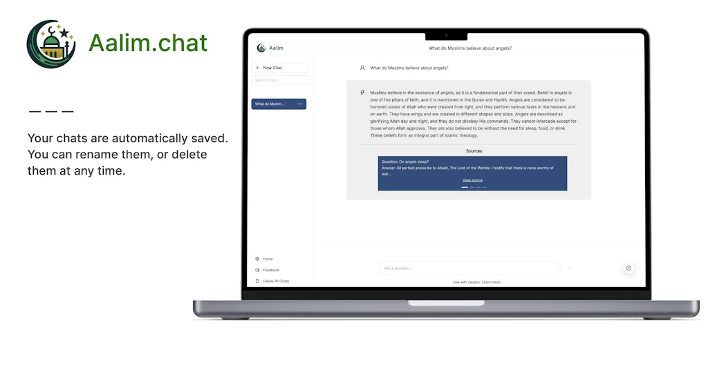 Aalim.chat screenshot 2 of 3