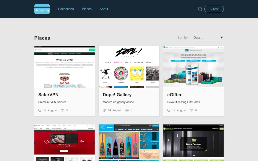 Accepting screenshot 1 of 3