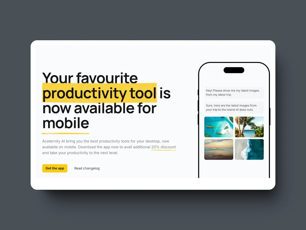 Aceternity UI Pro screenshot 4 of 8