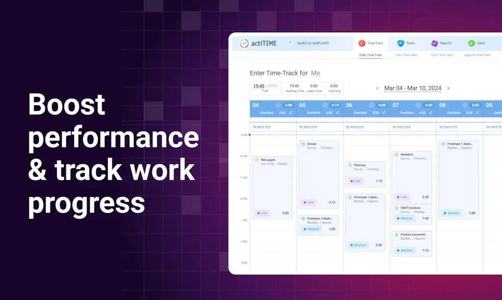 actiTIME screenshot 2 of 3