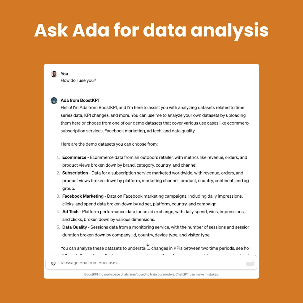 Ada by BoostKPI screenshot 3 of 5