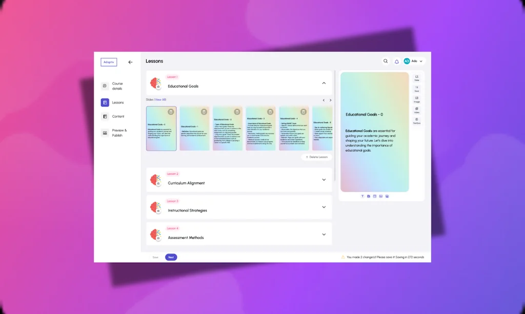 Adaptiv Me screenshot 4 of 9