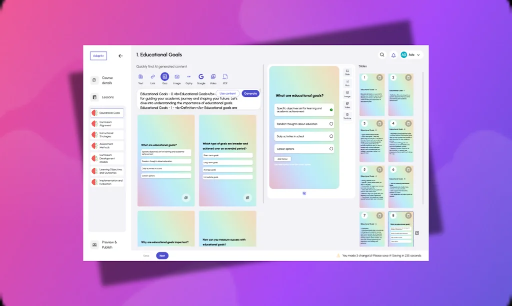 Adaptiv Me screenshot 6 of 9