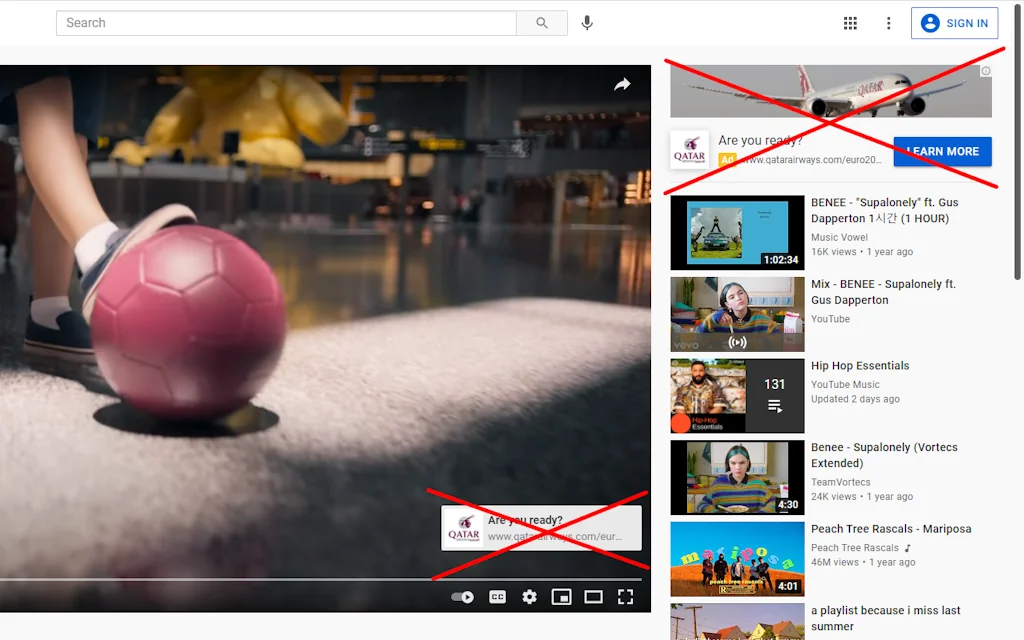 AdBlocker for YouTube screenshot 2 of 3
