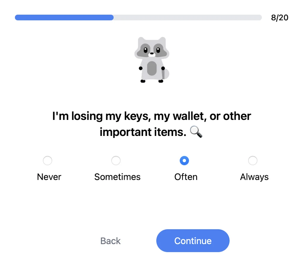 ADHD Quiz screenshot 3 of 5