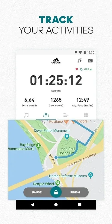 Adidas Runtastic screenshot 2 of 7