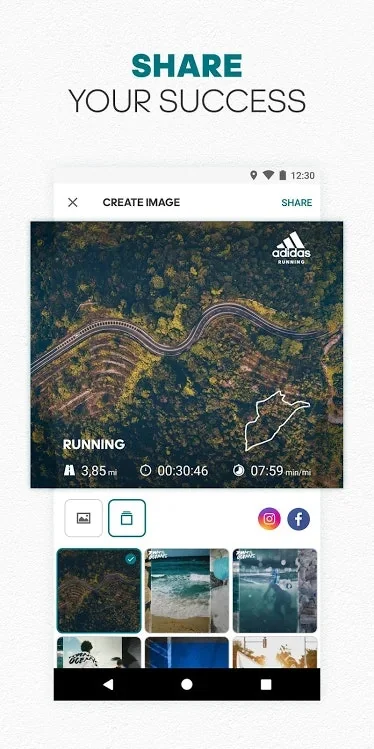Adidas Runtastic screenshot 5 of 7