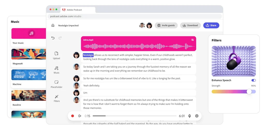 Adobe Podcast screenshot 4 of 5
