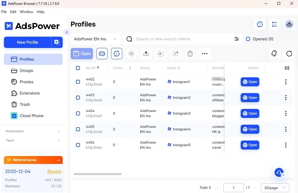 AdsPower Browser screenshot 2 of 4