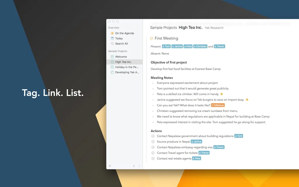 Agenda screenshot 2 of 6
