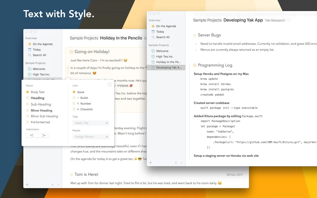 Agenda screenshot 3 of 6