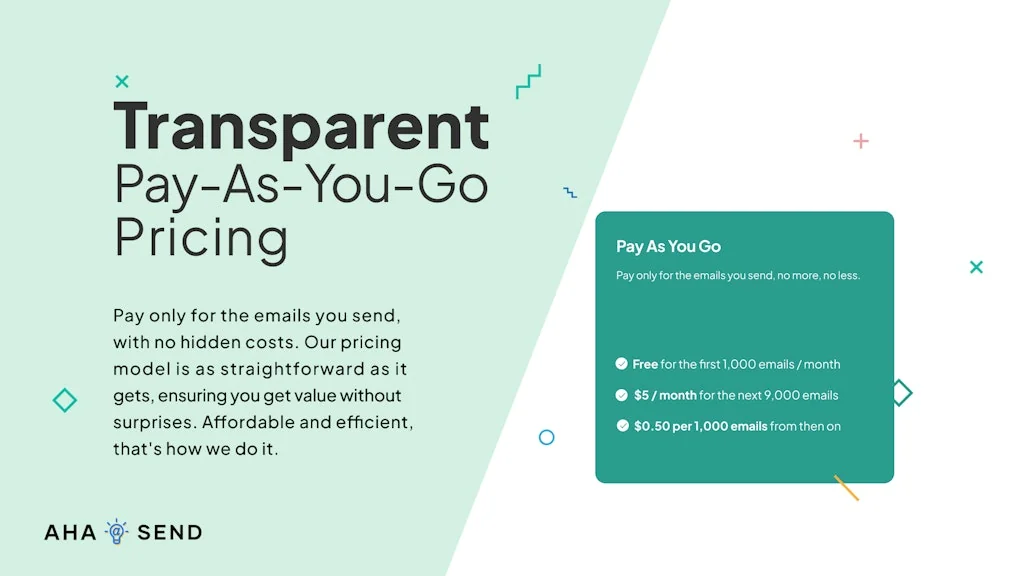 AhaSend screenshot 3 of 3