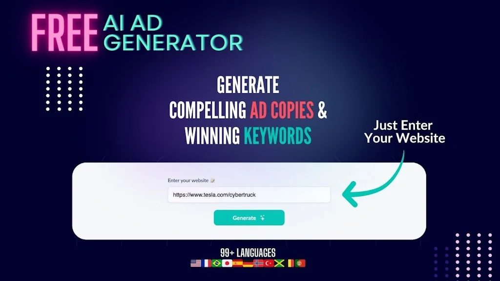 AI Ad Generator screenshot 1 of 4