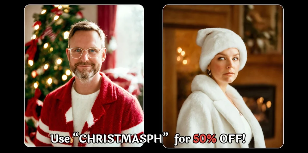 AI Christmas portrait generator screenshot 3 of 4