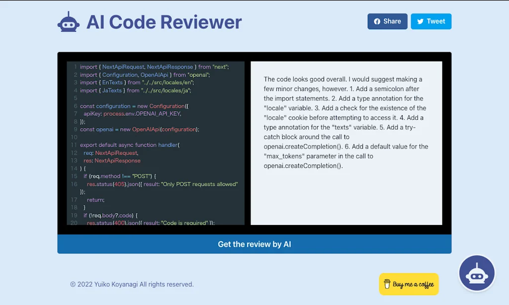 AI Code Reviewer screenshot 5 of 6