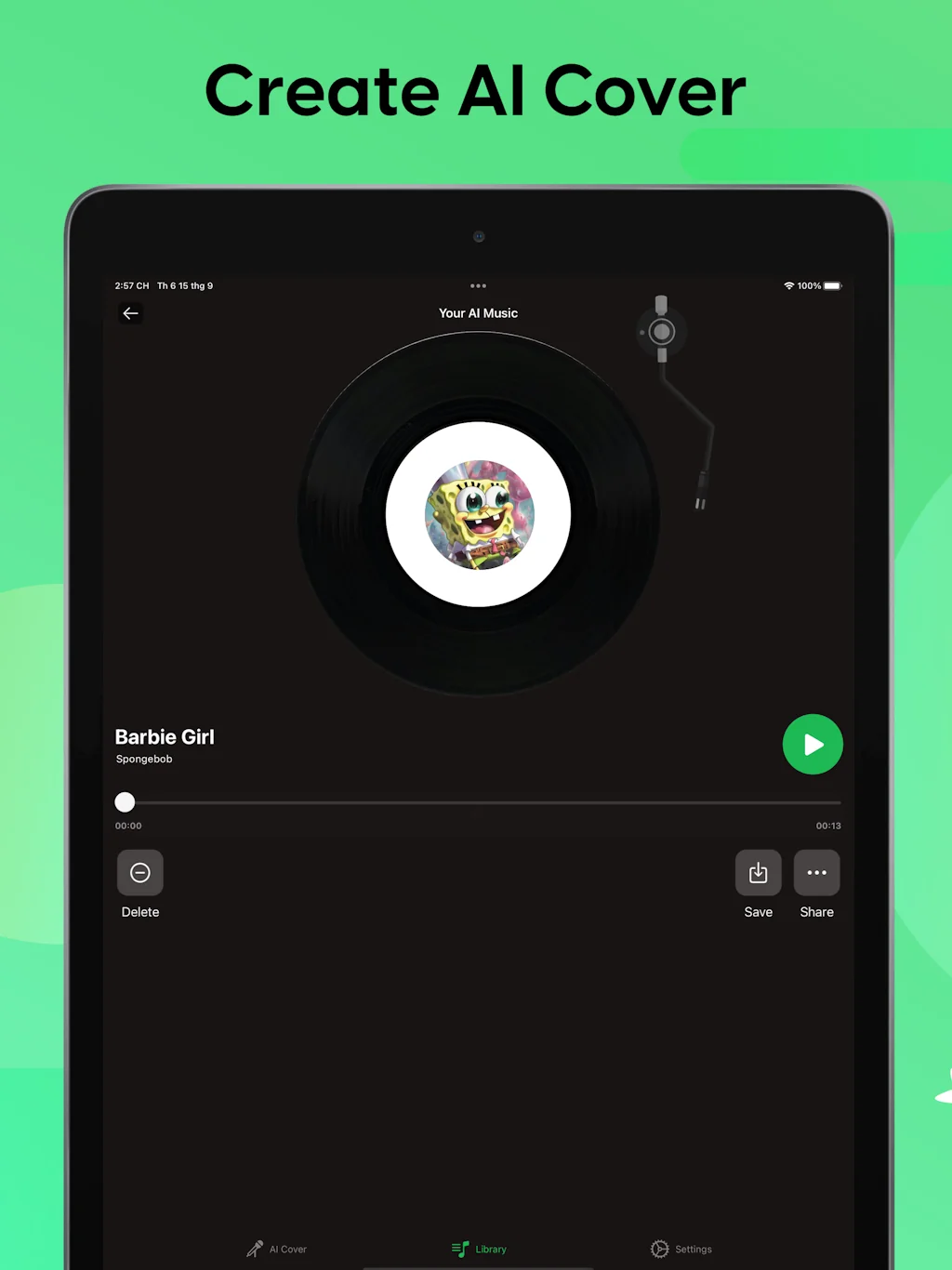 AI Cover Songs Music Generator screenshot 2 of 5