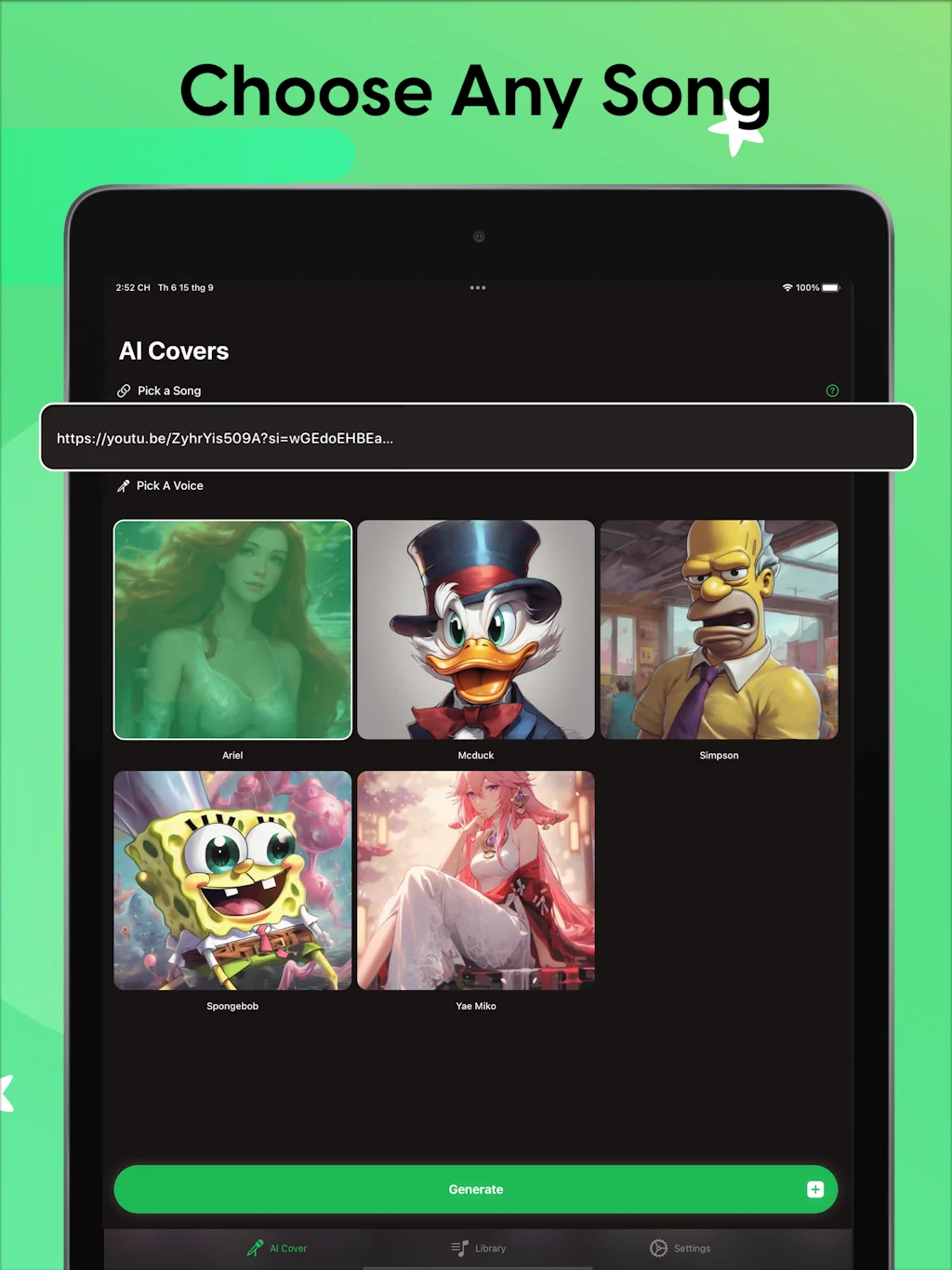 AI Cover Songs Music Generator screenshot 3 of 5